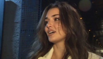 Hande Erçel'i Kızdıran Soru!