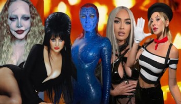 Ünlülerin Cadılar Bayramı Kostümleri!