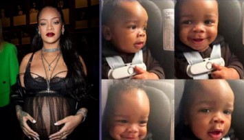 Rihanna İlk Defa Oğlunun Yüzünü Gösterdi!