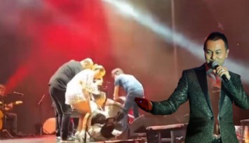 Serdar Ortaç, Sahnede Düştü!