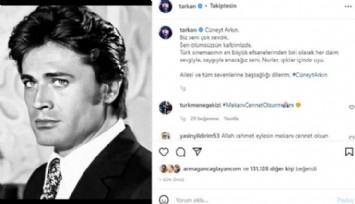 Tarkan'dan Cüneyt Arkın Paylaşımı!