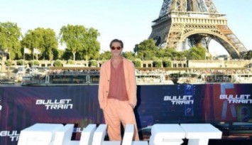 Brad Pitt'ten Eyfel Pozu!