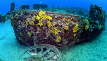 Çanakkale'de Batan İngiliz Gemisi Görüntülendi!