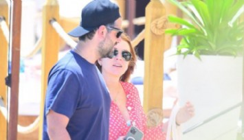 Lindsay Lohan Eşiyle Bodrum'da!