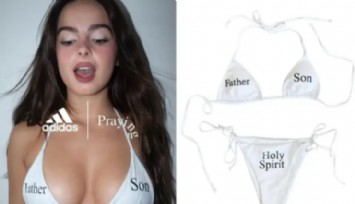 TikTok Yıldızının Bikinisine Eleştiri Yağmuru!