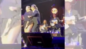 İzel Sahnede Bayıldı!