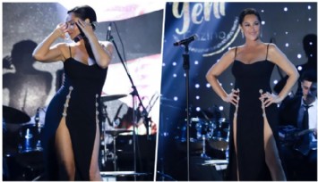 Hülya Avşar, Kasık Dekolteli Elbise Giydi!