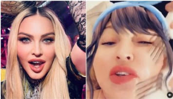 İşte Madonna'nın Cildini Sıkılaştırma Sırrı!