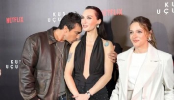 İbrahim Çelikkol Birce Akalay'ı Omzundan Öptü!