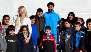 Aleyna Tilki İle Sefo Depremzede Çocuklarla!..