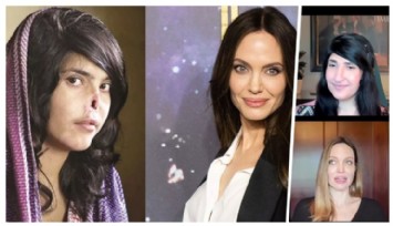 Angelina Jolie, Burnu Kesilen Aisha İle Röportaj Yaptı!