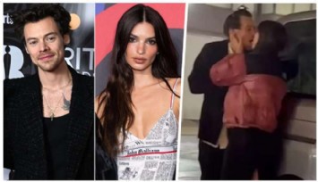 Harry Styles, Ünlü Modelle Öpüşürken Yakalandı!
