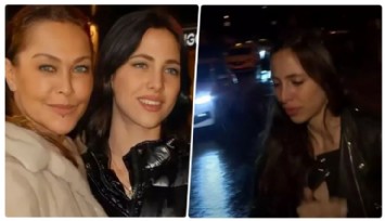 Hülya Avşar'ın Kızı Zehra Sevgilisiyle Gecelerde!