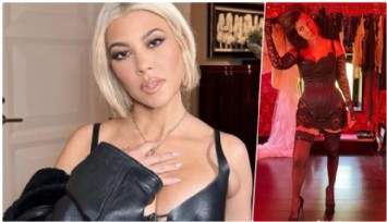 Kourtney Kardashian Jartiyeriyle Poz Verdi!