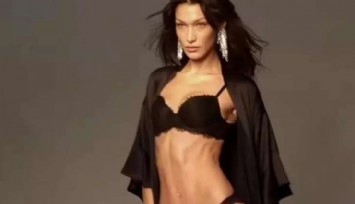 Bella Hadid, Victoria's Secret İçin Poz Verdi