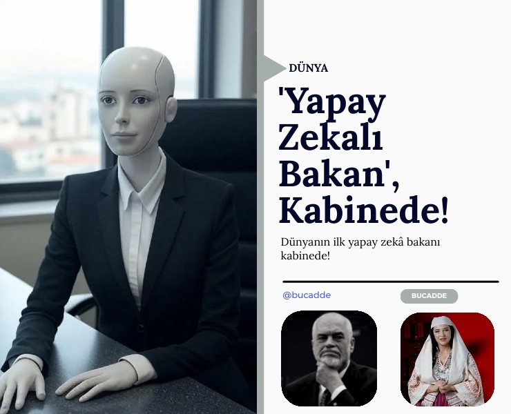 'Yapay Bakan', Kabinede!